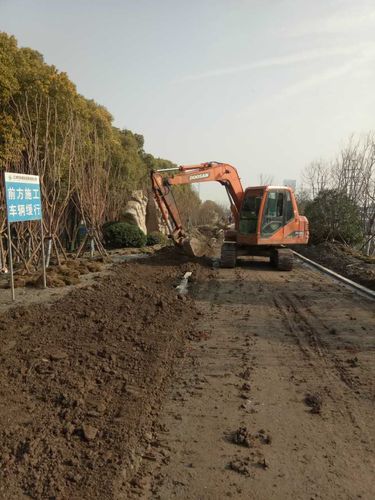 其它 武汉青山江滩二期园林景观绿化工程五,今日施工情况: 1,景观: 2